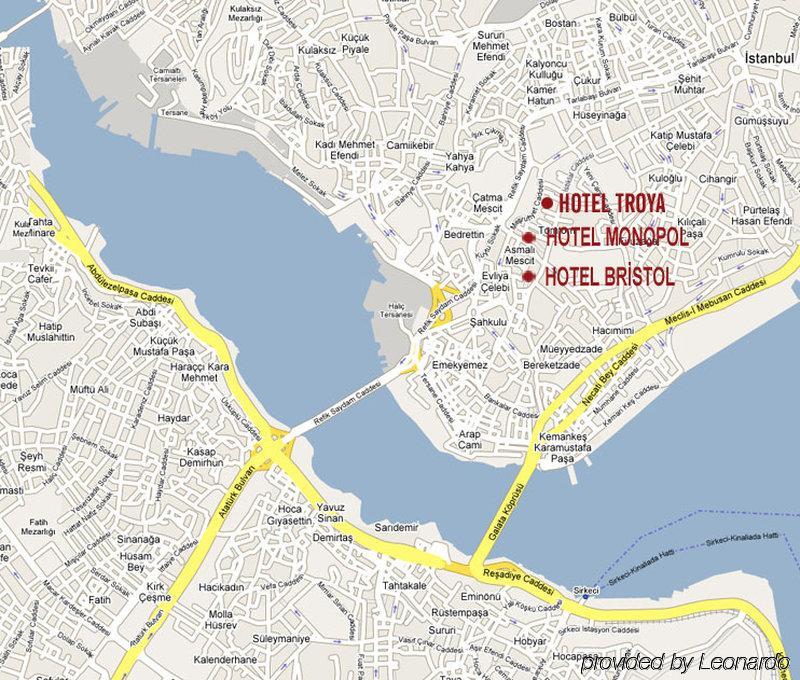 Hotel Bristol Istanbul Eksteriør billede